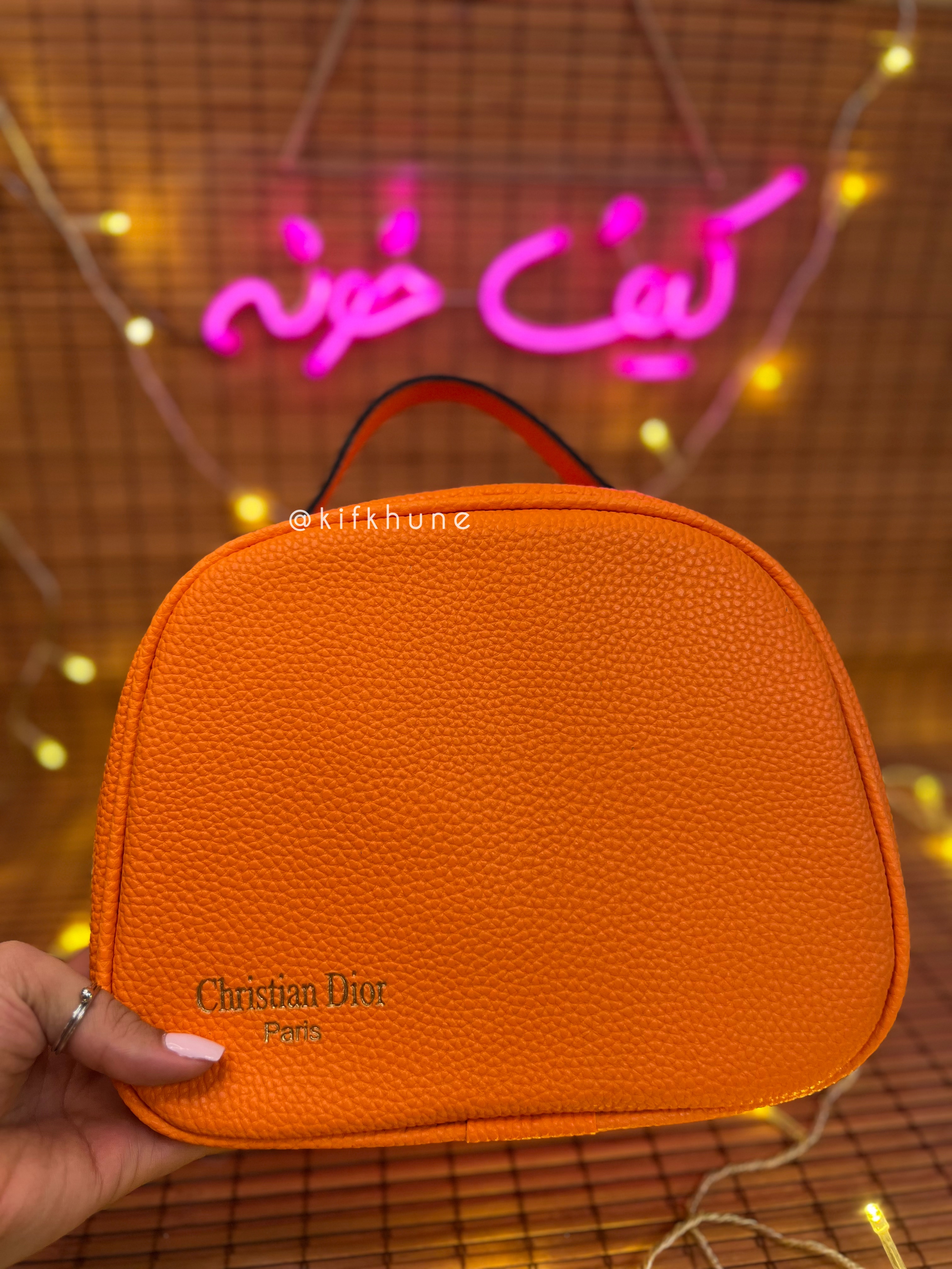 کیف آرایش صندوقی مدل ساده