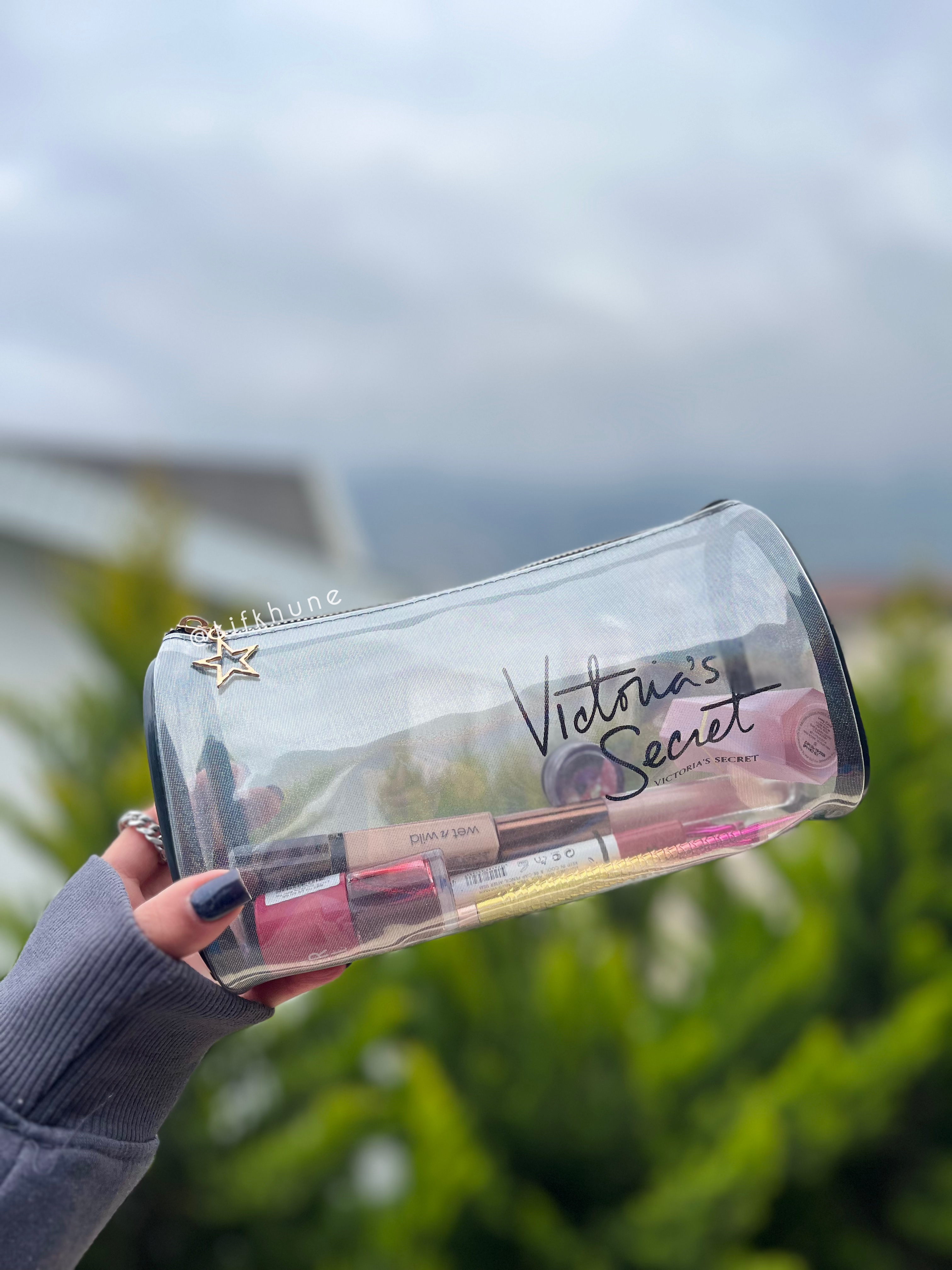 کیف آرایش طلقی هایکپی هولوگرامی