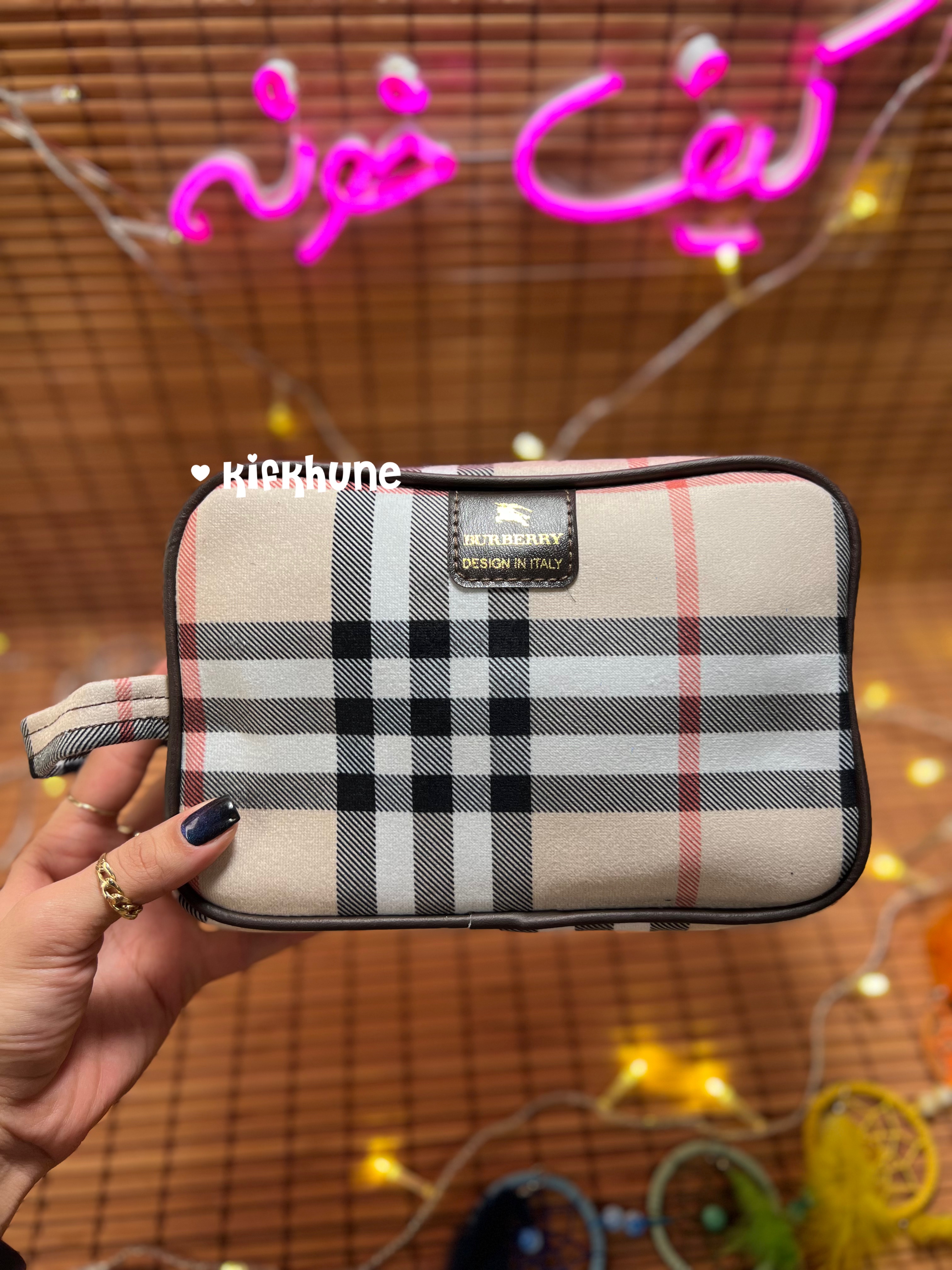 کیف آرایش دو زیپ باربری