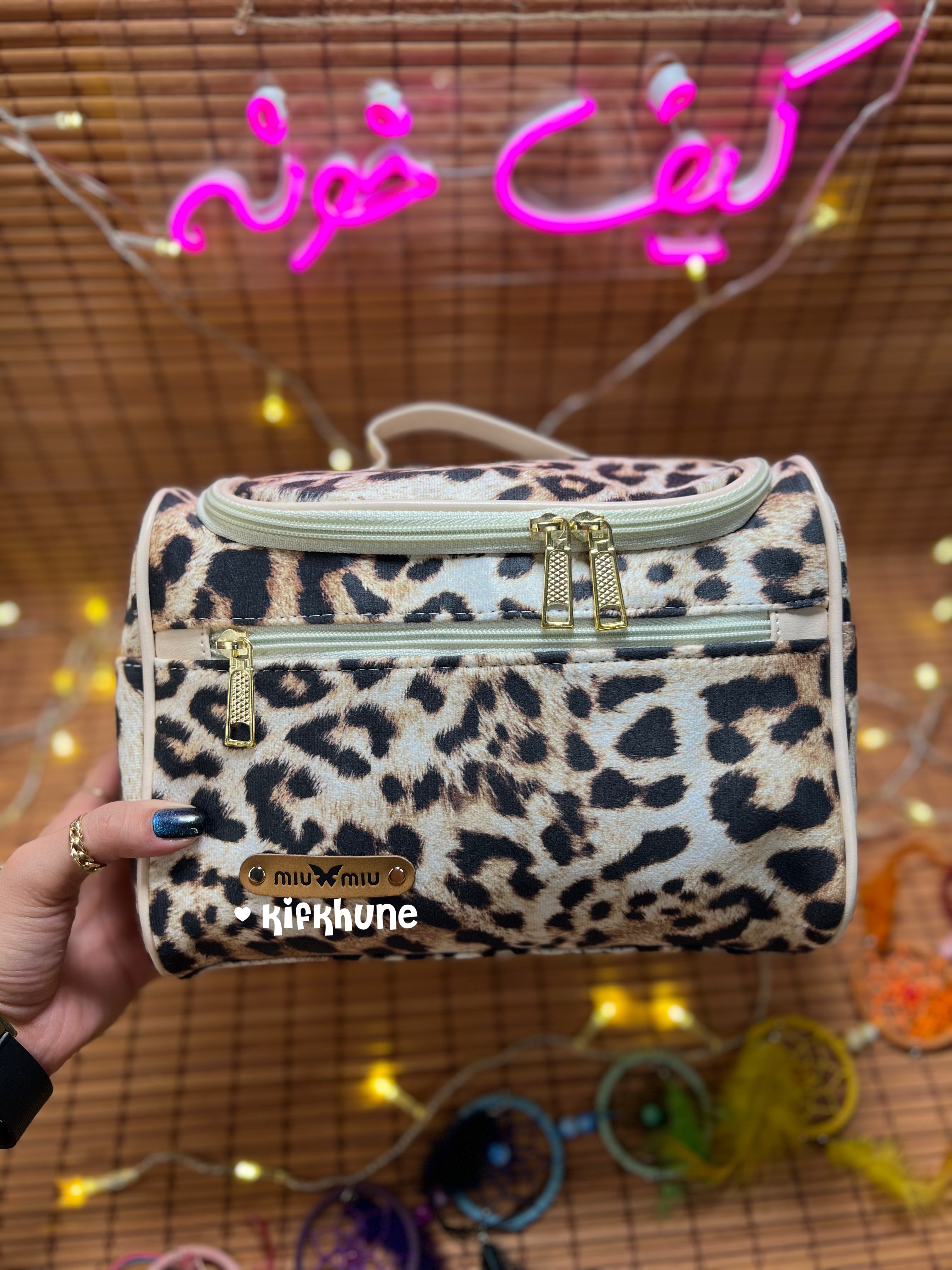 کیف آرایش چمدونی